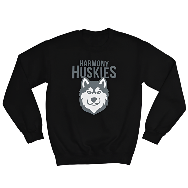 Harmony P.S • YOUTH CREW SWEATSHIRT • Spirit Wear • Red or Black