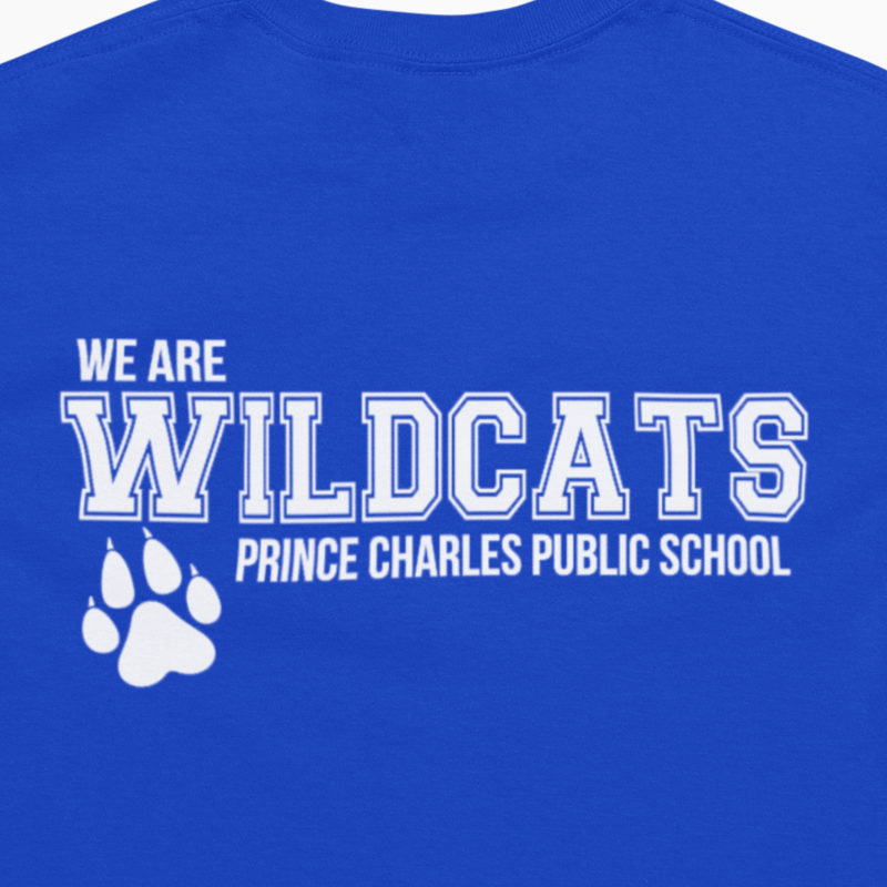 Prince Charles P.S. • YOUTH T-SHIRT • Spirit Wear • Royal Blue or Black