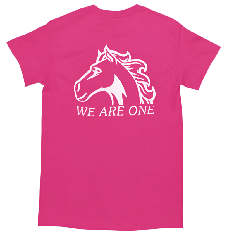 Susanna Moodie P.S. • YOUTH T-SHIRT • PINK DAY • We Are One • Heliconia Pink