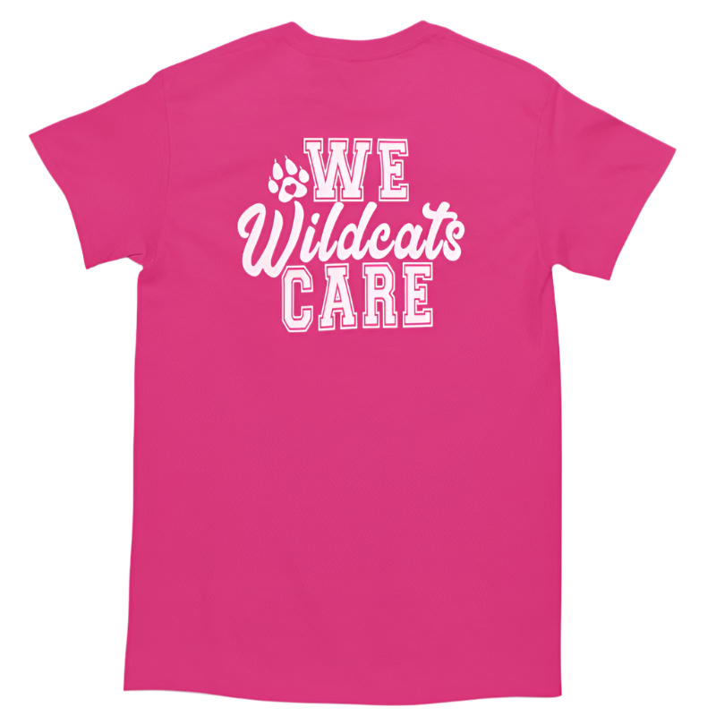 Prince Charles P.S. • ADULT UNISEX T-SHIRT • Pink Day • We Care • Heliconia Pink