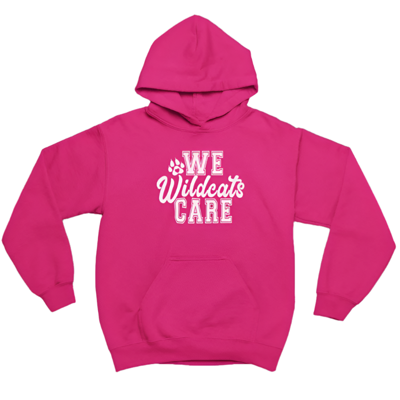 Prince Charles P.S. • ADULT UNISEX HOODIE • PINK DAY • We Care • Heliconia Pink
