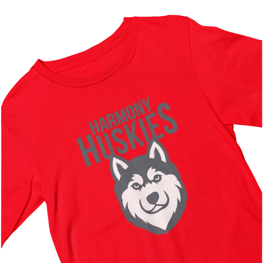 Harmony P.S. •  LONG-SLEEVE T-SHIRT • Spirit Wear •  RED