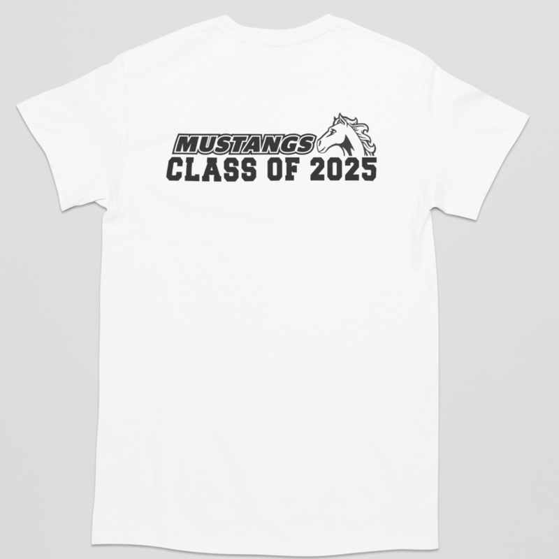Susanna Moodie P.S. • ADULT UNISEX T-SHIRT • White GRADS 2025 with NAMES