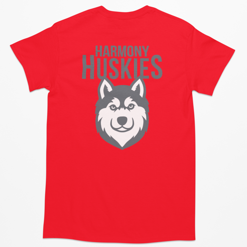 Harmony P.S. • YOUTH  T-SHIRT • Spirit Wear •  Red or Black