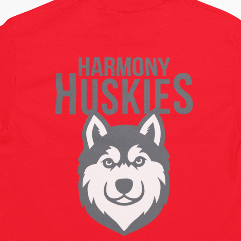 Harmony P.S. • YOUTH  LONG-SLEEVE T-SHIRT • Spirit Wear •  Red or Black