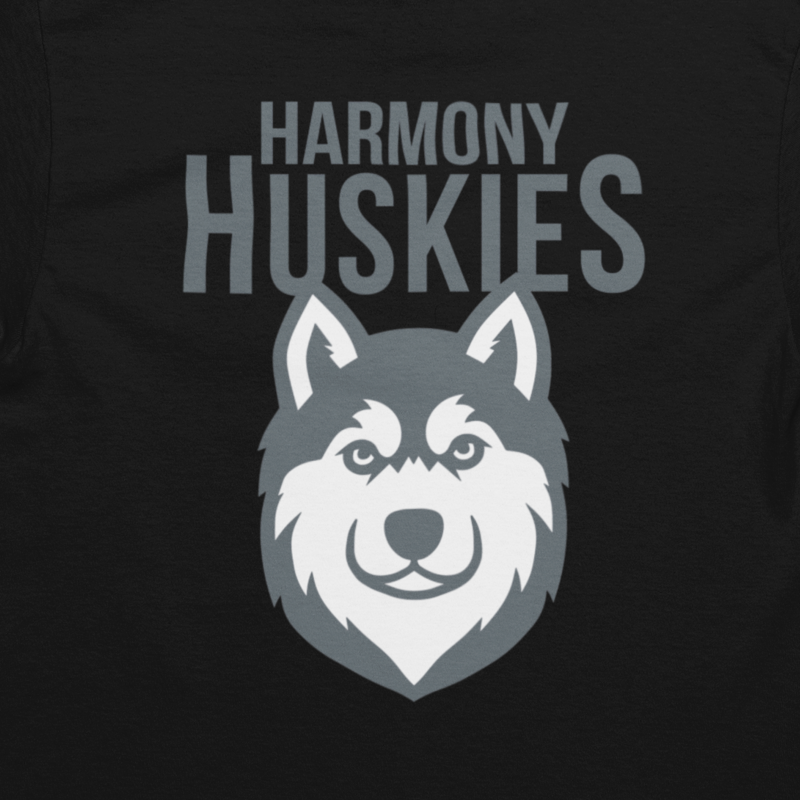 Harmony P.S. • YOUTH  T-SHIRT • Spirit Wear •  Red or Black