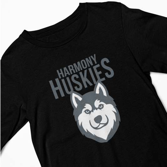 Harmony P.S. • ADULT UNISEX  LONG-SLEEVE T-SHIRT • Spirit Wear •  Red or Black