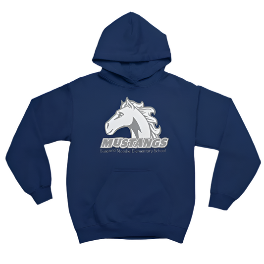 Susanna Moodie P.S.• ADULT UNISEX HOODIE • Spirit Wear •  Navy Blue or Dark Heather Grey