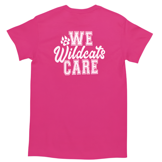 Prince Charles P.S. • ADULT UNISEX T-SHIRT • Pink Day • We Care • Heliconia Pink