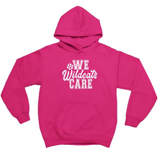 Prince Charles P.S. • ADULT UNISEX HOODIE • PINK DAY • We Care • Heliconia Pink