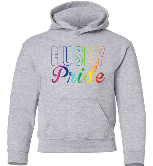 Harmony P.S. • YOUTH HOODIE •Husky Pride • Sport Grey