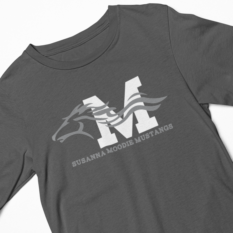 Susanna Moodie E.S. •  LONG-SLEEVE T-SHIRT • Spirit Wear •  DARK HEATHER GREY